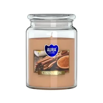 Vonná svíčka ve skle s víkem CINNAMON