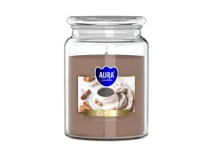 Vonná svíčka ve skle s víkem COFFEE 500 g Vonná svíčka ve skle s víkem COFFEE 500 g