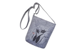 Felt Handbag Cat 0008-11