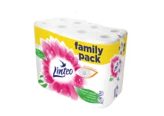 Linteo Toaletní Papír 24 ks Bílý 2-Vrstvý