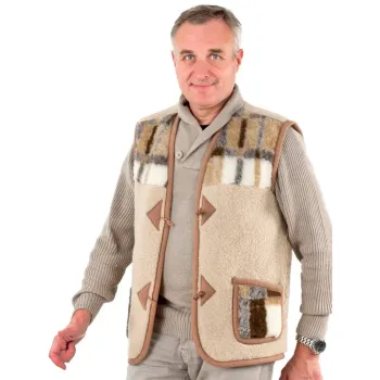 Vlněná vesta na kolíky Vlněná vesta na kolíky
