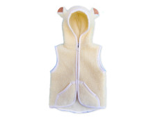 Children's Wool Waistcoat Sheep