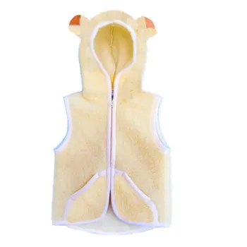 Dětská vlněná vesta ovečka Dětská vlněná vesta ovečka